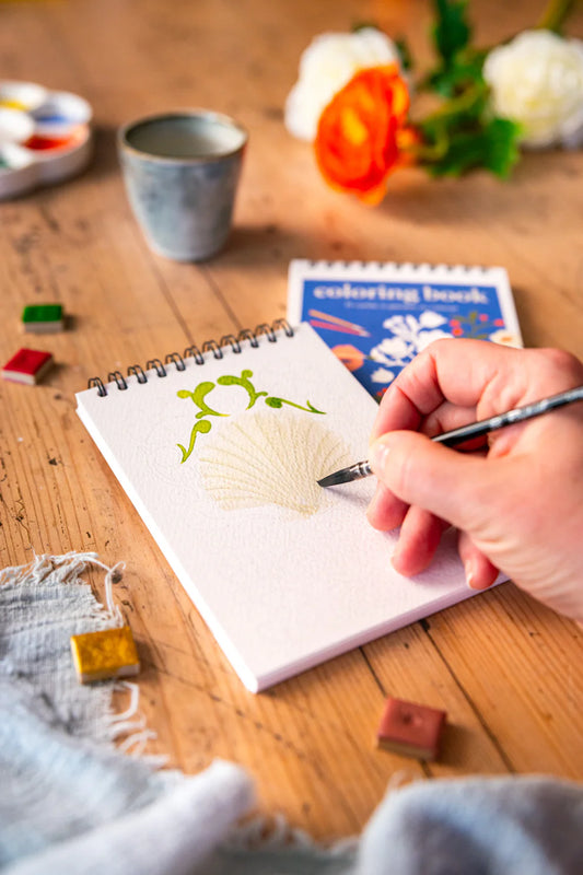 Carnet de coloriage A6 - Bloom — Maison Joliette , Lyon