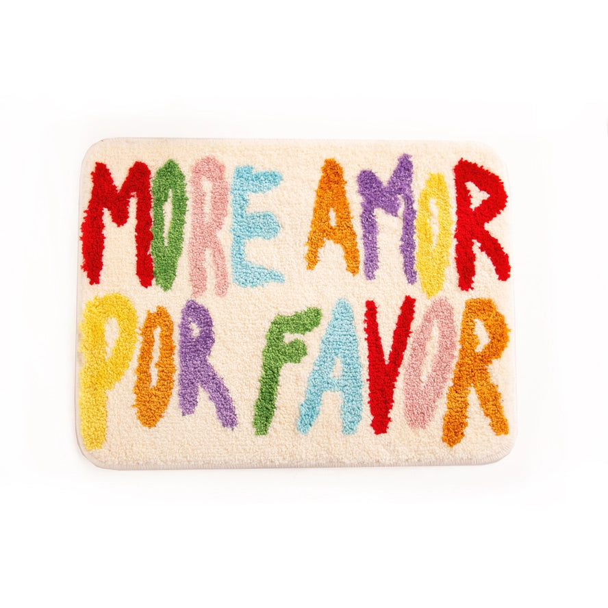 Tapis de bain - More amor por favor — Helio Ferretti , Lyon