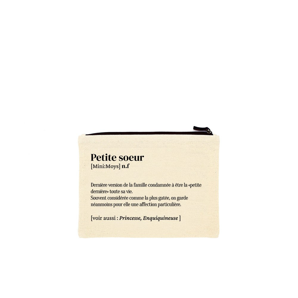 Trousse définition Petite soeur — Family impact stories , Lyon