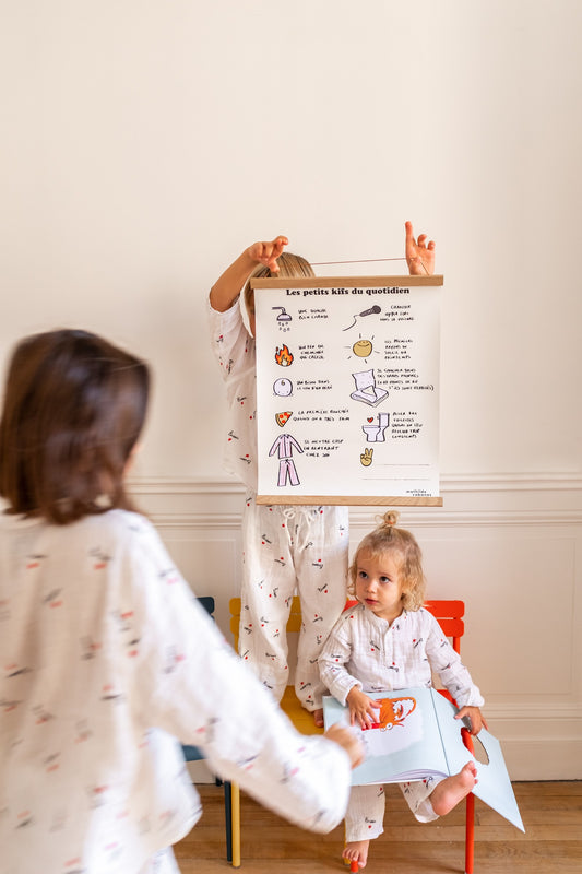 Poster Les petits kifs — Mathilde Cabanas , Lyon