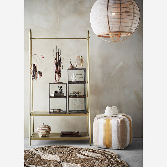 Tapis en jonc de mer fleur — Madam Stoltz , Lyon