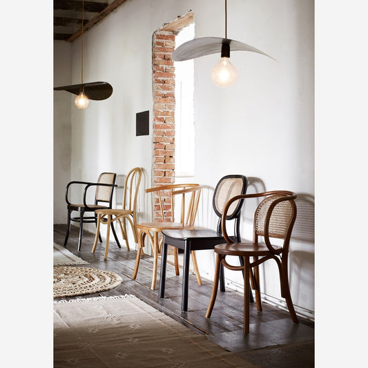 Tapis rond en jute ajouré 120cm — Madam Stoltz , Lyon