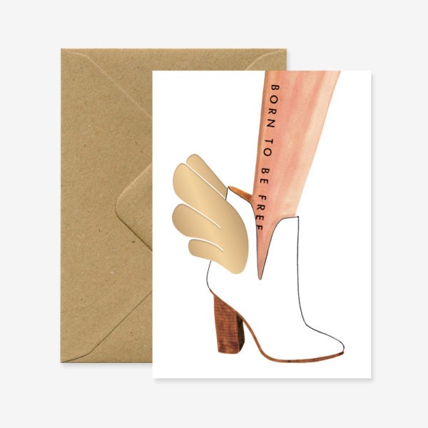 Carte Born to be free — All the ways to say , Lyon