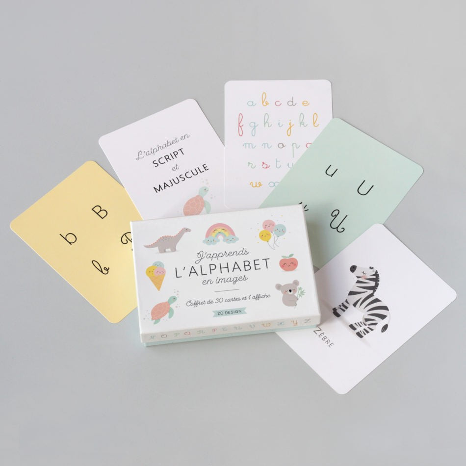 Coffret J'apprends l'alphabet en images — Zü , Lyon