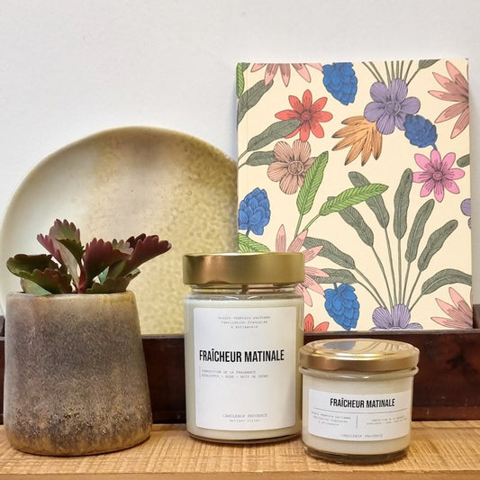 Bougie Fraicheur matinale - 200 g — Candlebox , Lyon