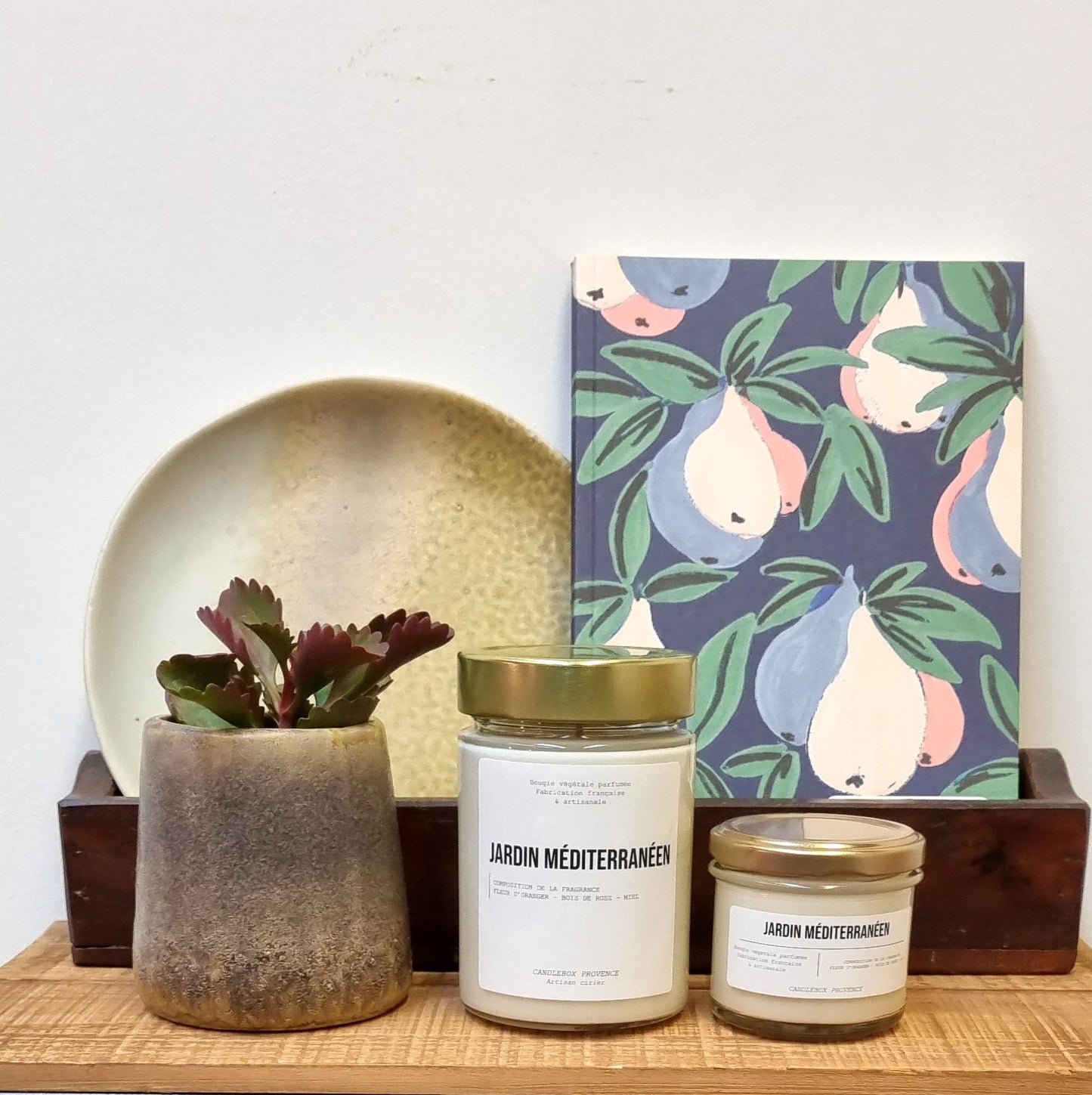 Bougie Jardin méditerranéen - 200 g — Candlebox , Lyon