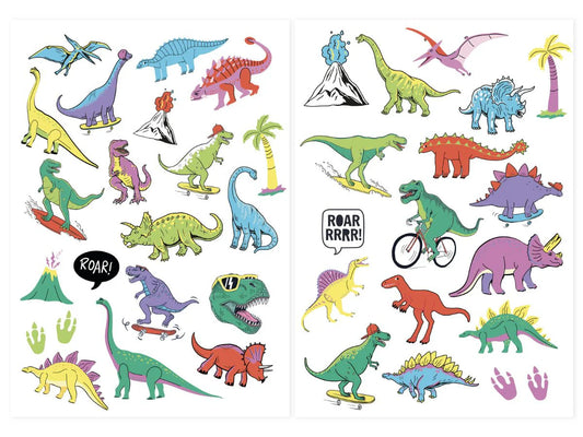 Pochette de tattoos - Dino crush