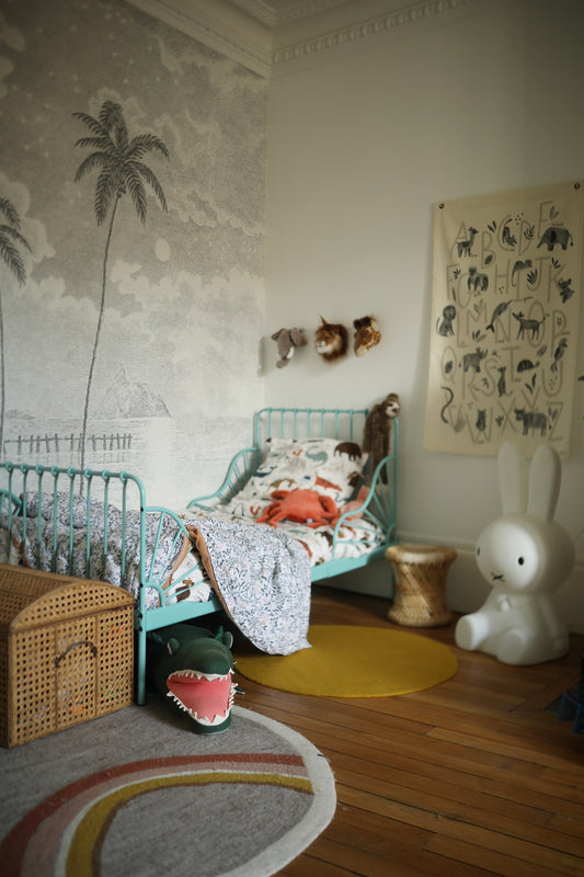 Abécédaire sur canvas — Rose in April , Lyon