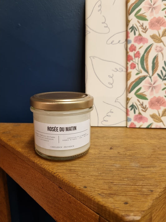 Bougie Rosée du matin - 200g — Candlebox , Lyon