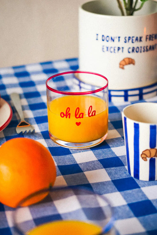 Verre Paris pâtisserie - Oh la la