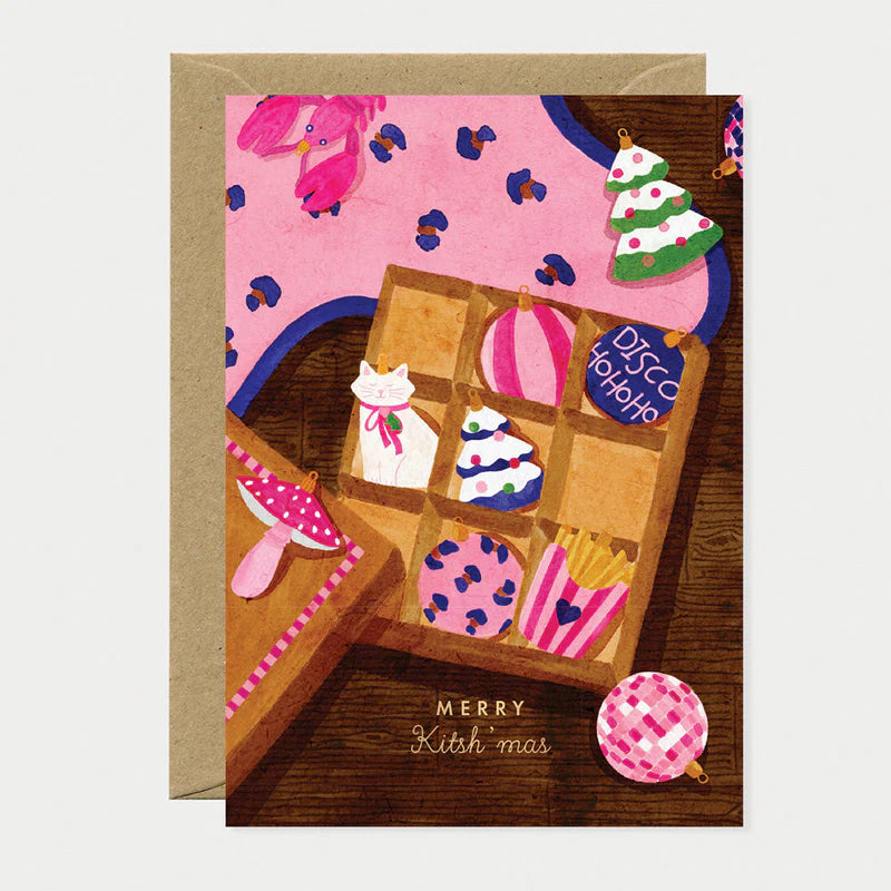 Carte Merry kitshmas — All the ways to say , Lyon