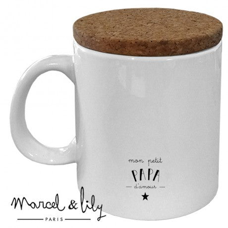Mug avec couvercle Papa d'amour — Marcel & Lily , Lyon