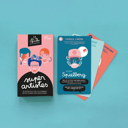 Jeu des 7 familles - Super artistes — Minus , Lyon