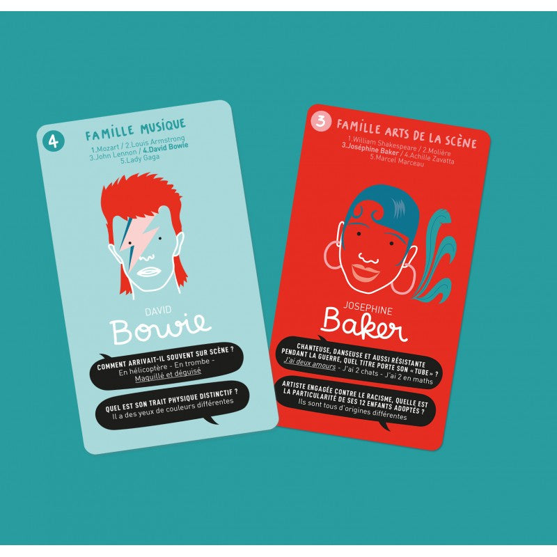 Jeu des 7 familles - Super artistes — Minus , Lyon
