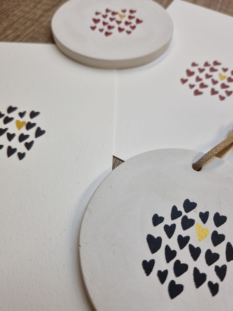 Carte Coeurs noirs — Poussière des rues , Lyon