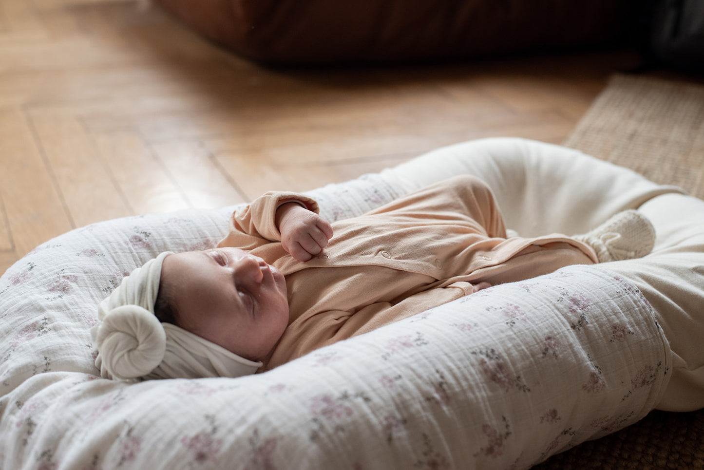 Turban beanie Whipped cream 6/12 mois — Bonjour Little , Lyon