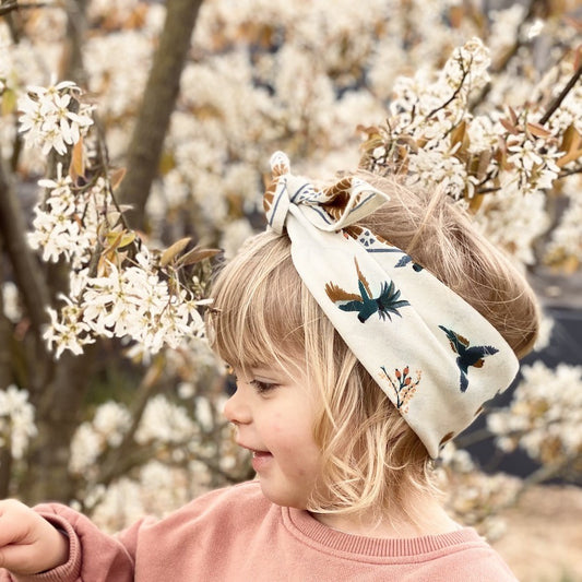 Small foulard Cerisier - Fleur de vanille — Apaches collections , Lyon