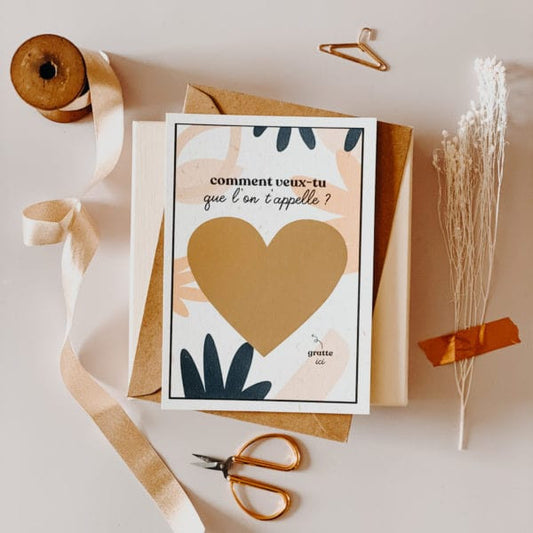 Carte à gratter - Tu vas être papy — LaureMJoy , Lyon