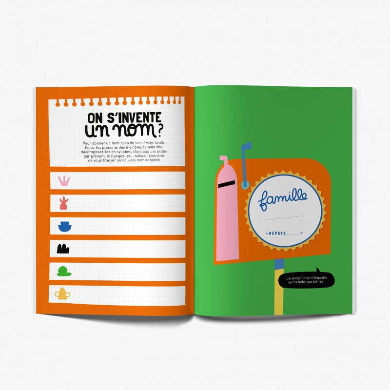 Cahier Ma tribu recomposée — Minus , Lyon