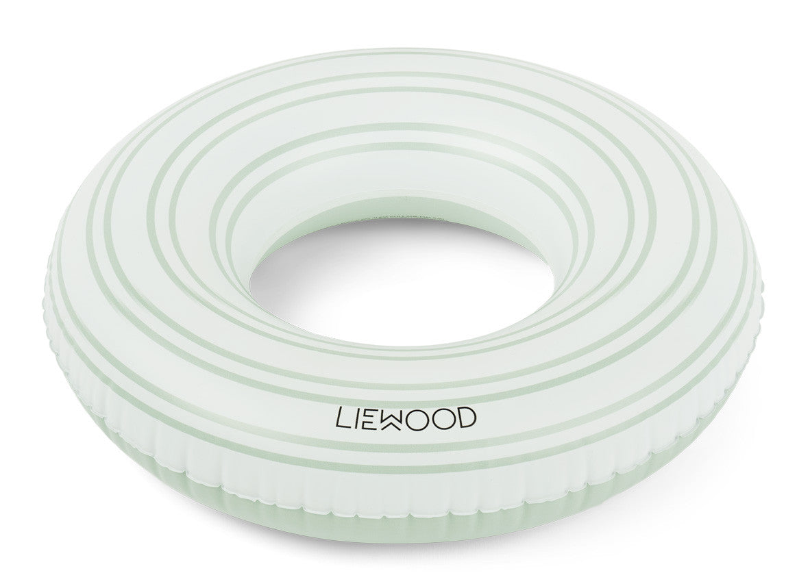Bouée rayures Dusty mint/Creme de la creme — Liewood , Lyon
