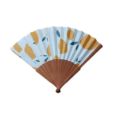 Éventail Citrons — Poussière des rues , Lyon