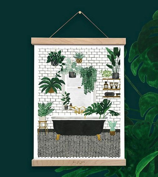 Suspensions en bois et lien cuir - large — All the ways to say , Lyon