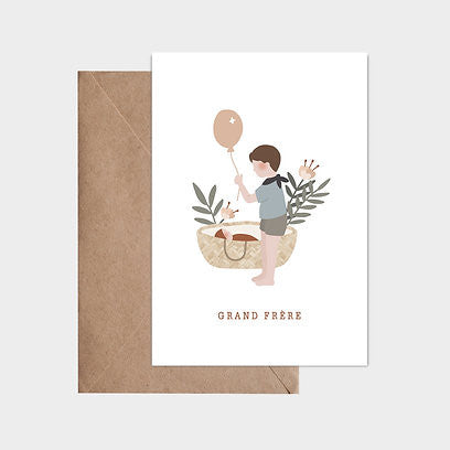 Carte Grand frère — Atelier oranger , Lyon