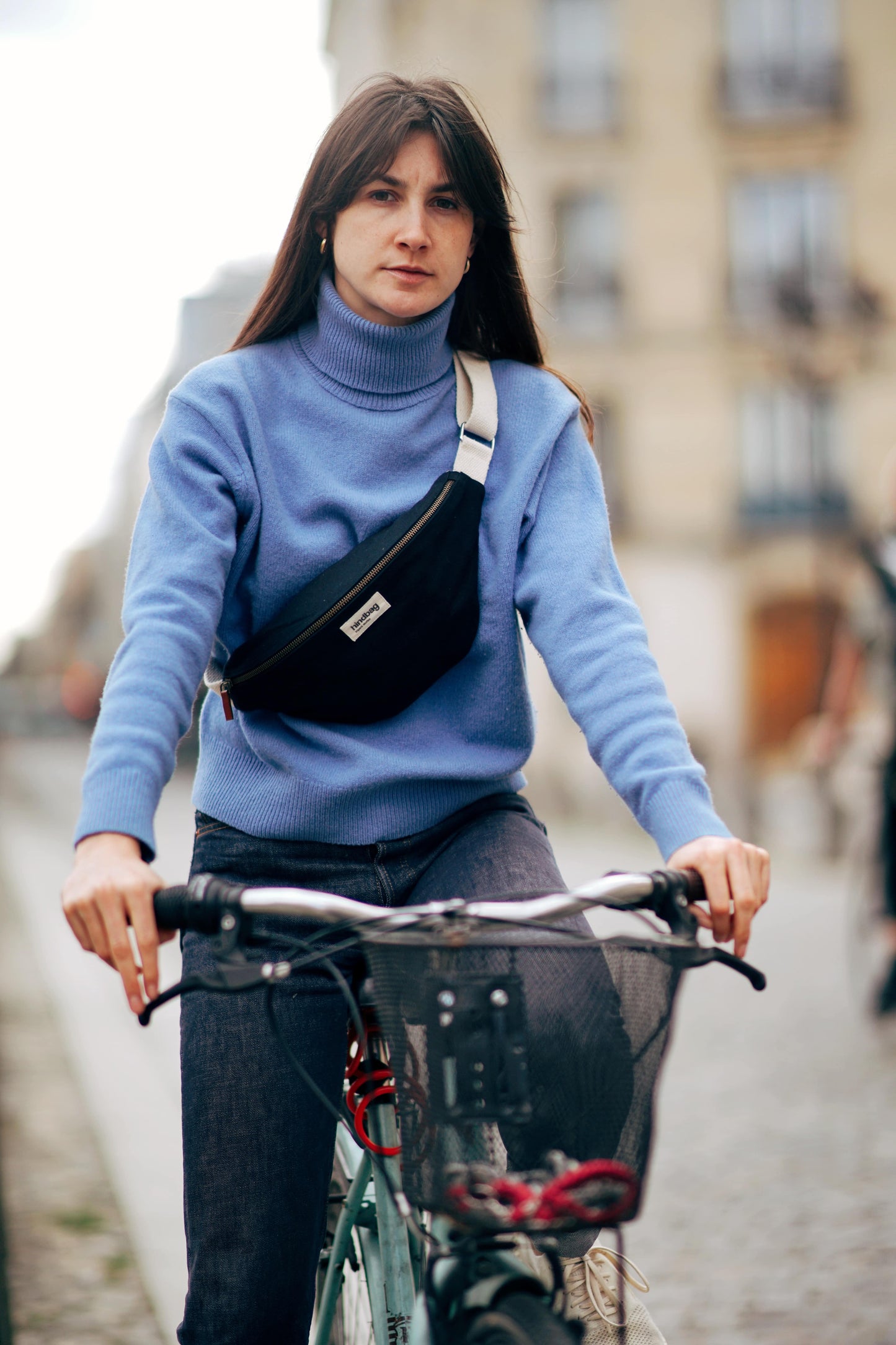 Sac banane Olivia - noir — Hindbag , Lyon