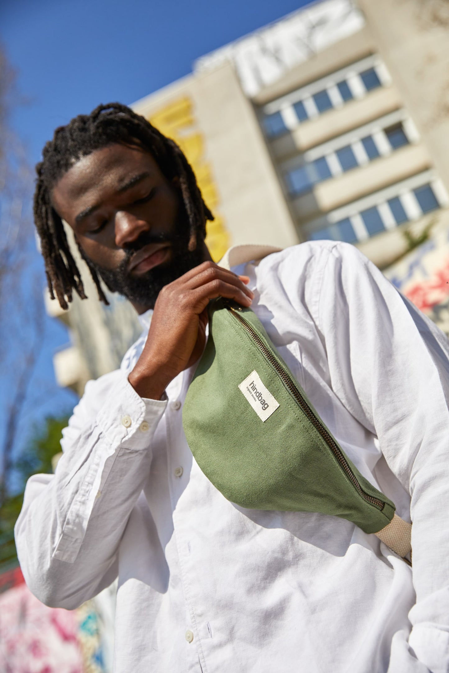 Sac banane Olivia - olive — Hindbag , Lyon