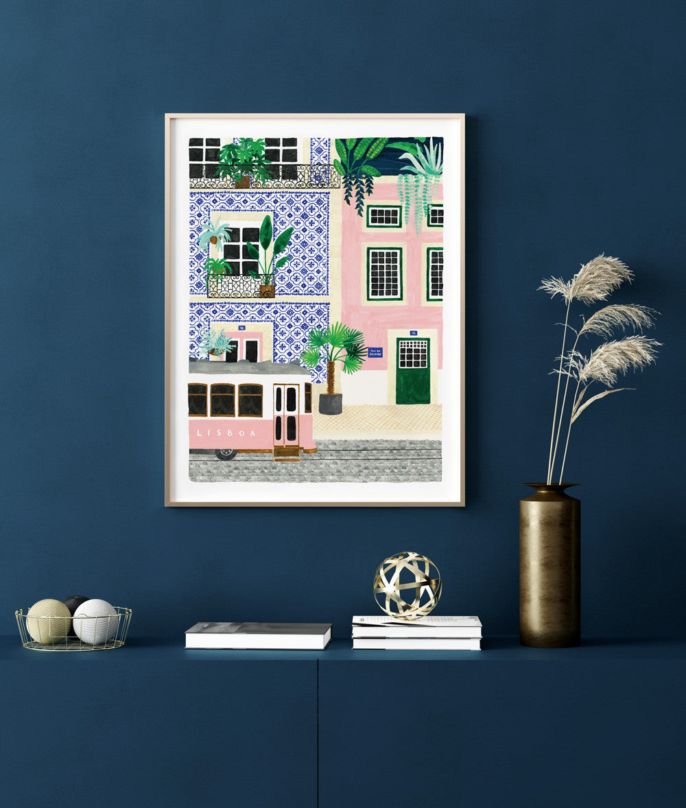 Affiche large - Lisboa — All the ways to say , Lyon