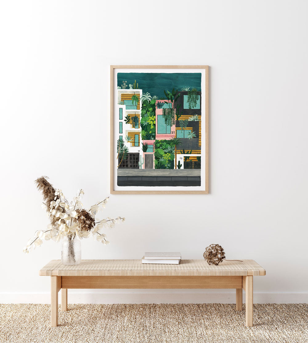 Affiche large - Buildings — All the ways to say , Lyon