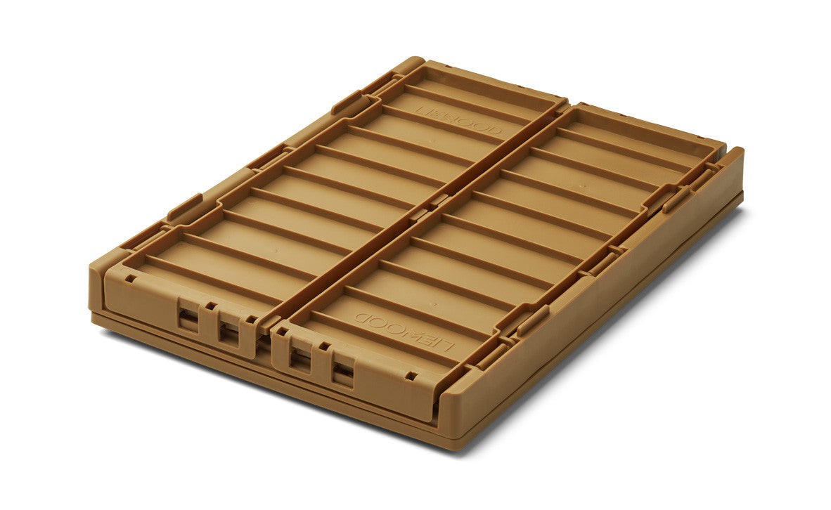 Boîte à couvercle medium Weston - Golden caramel — Liewood , Lyon