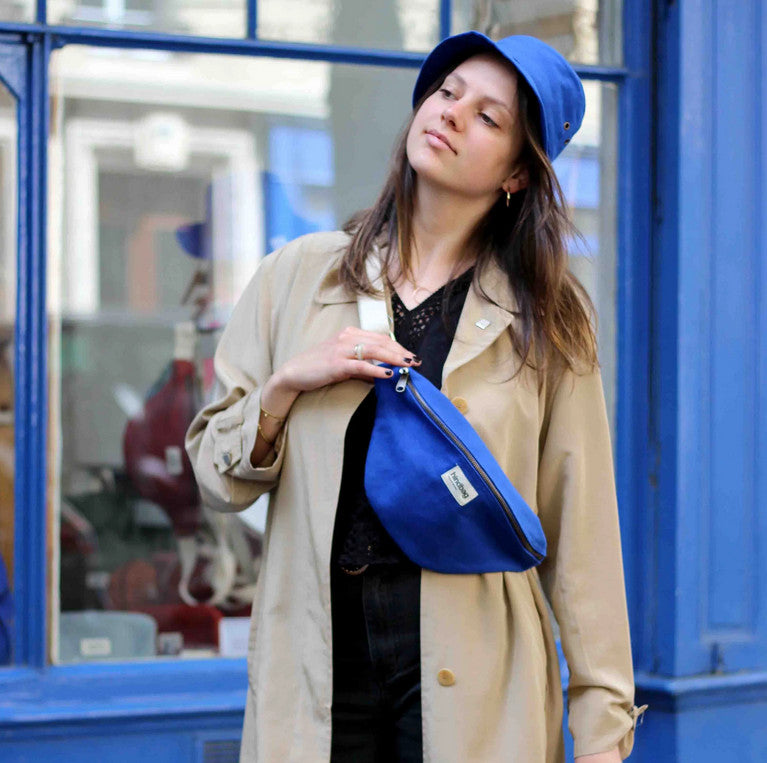 Sac banane Olivia - bleu électrique — Hindbag , Lyon