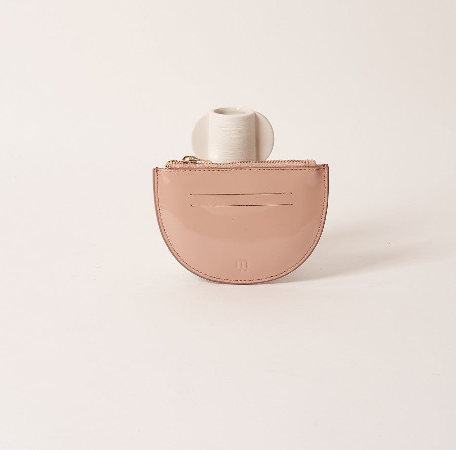 Porte-monnaie Simone - vernis rose — Maradji , Lyon