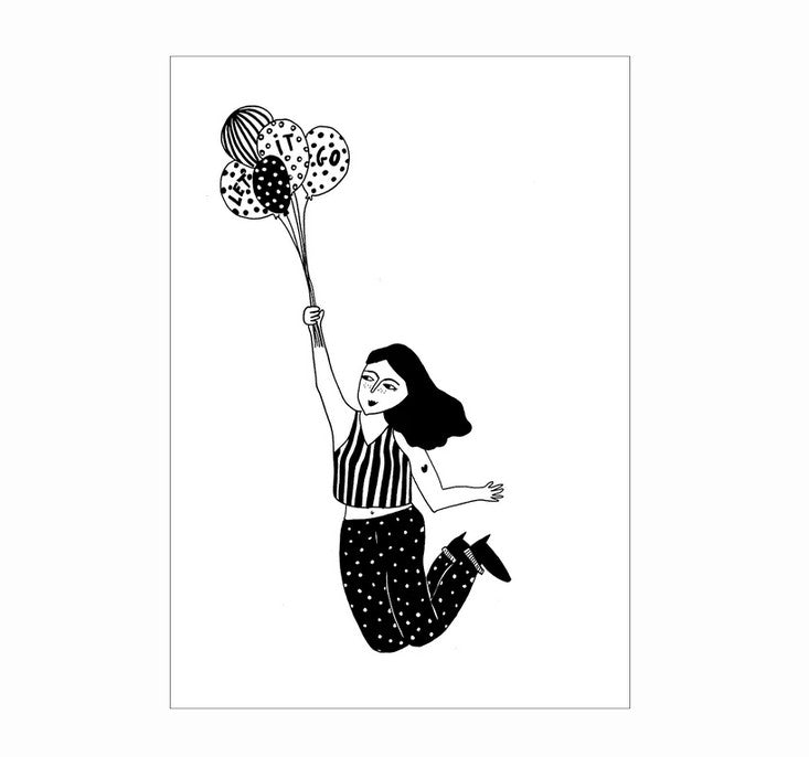 Affiche A4 Let it go — Helen b , Lyon