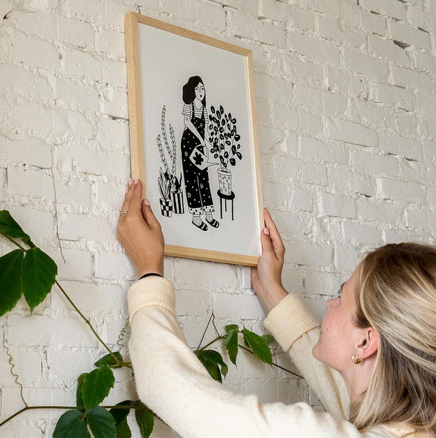 Affiche A4 Plant lover — Helen b , Lyon