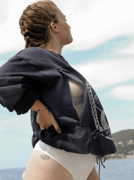 Sweat-shirt d'allaitement Cordon Mèremade - Taille L — Tajinebanane , Lyon