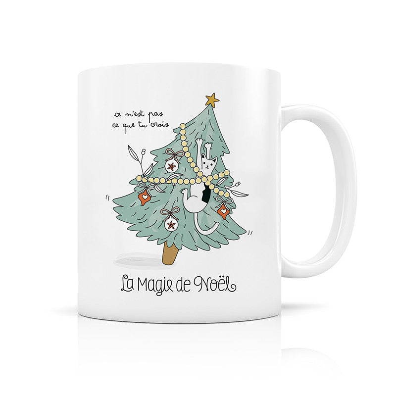 Mug Magie de Noël — Créabisontine , Lyon