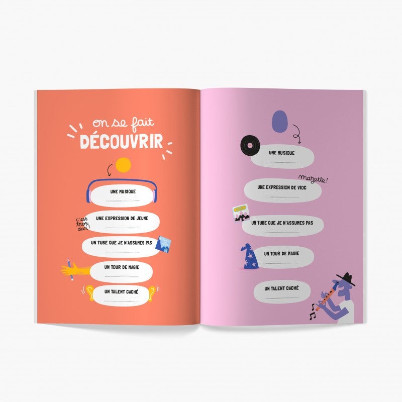 Cahier Mon parrain, ma marraine à moi — Minus , Lyon