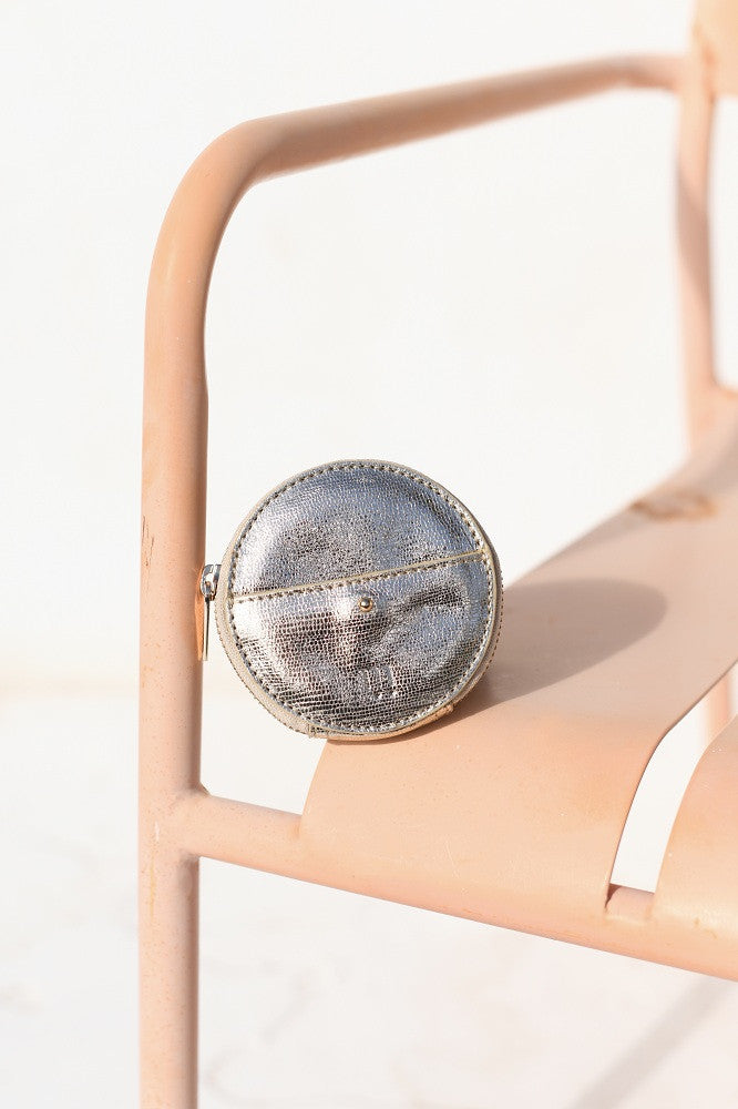 Porte-monnaie rond Fran - doré — Maradji , Lyon