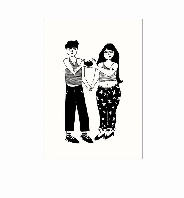 Carte Heart hands — Helen b , Lyon