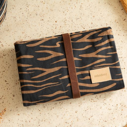 Matelas à langer nomade Hyde park - Blue waves — Nobodinoz , Lyon