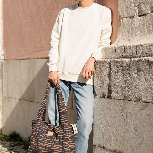 Sac à langer XXL Hyde park - Blue waves — Nobodinoz , Lyon