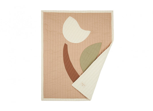 Plaid matelassé Tulipe — Nobodinoz , Lyon