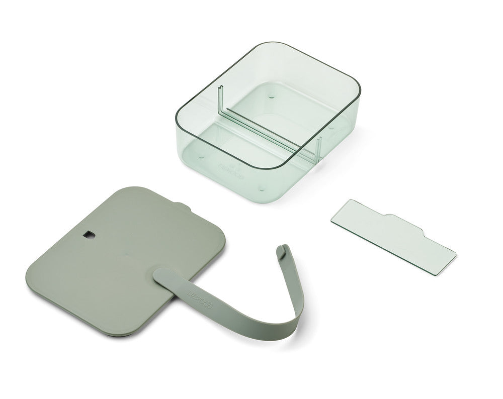 Lunch box Carin - Faune green/peppermint Large — Liewood , Lyon