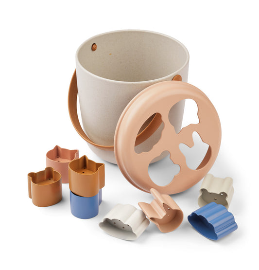 Set de plage puzzle Jorn - Riverside multi mix — Liewood , Lyon