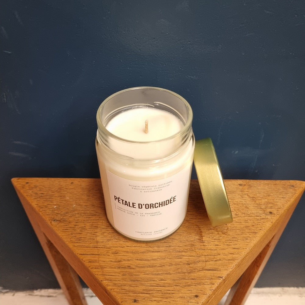 Bougie Pétales d'orchidée - 500g — Candlebox , Lyon