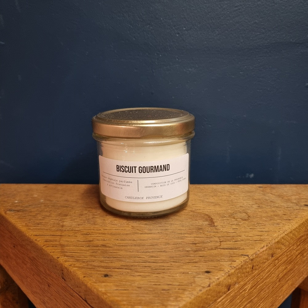 Bougie Biscuit gourmand - 200g — Candlebox , Lyon