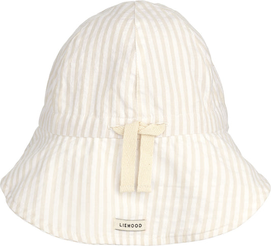Chapeau Sunneva stripes Crisp white - 0/3mois — Liewood , Lyon