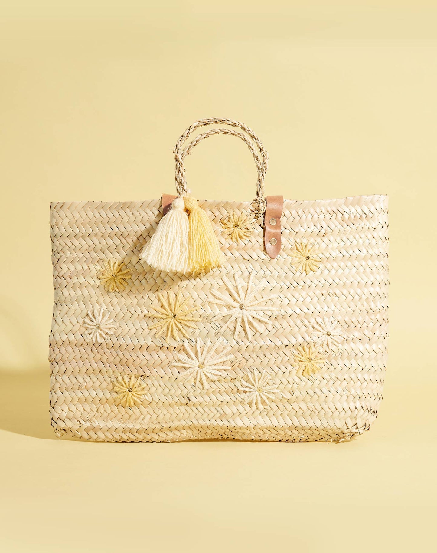 Panier Allao - Marguerites citron — Maradji , Lyon